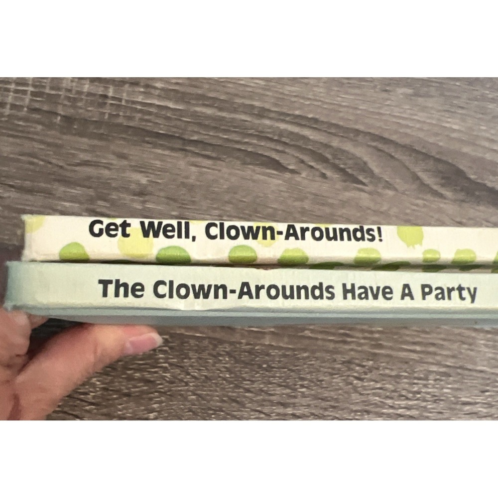 CLOWN-AROUNDS Have A Party / Get Well Clown Arounds books by Johanna Cole Lot 2 - Picture 5 of 16